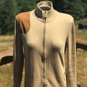 Ralph Lauren Zip-up Cardigan Vintage Sweater